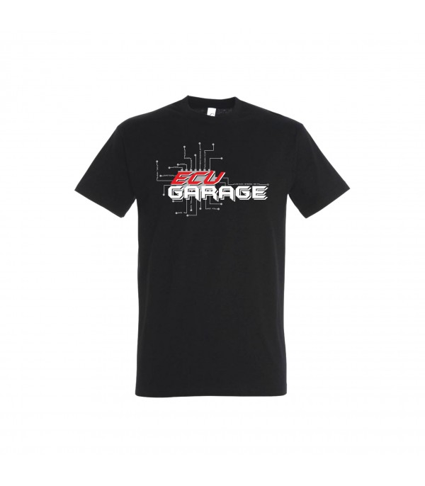 Tričko ECU Garage – černé